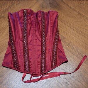 Red Corset - Valentine's Day/Halloween Cosplay/Bustier/Cosplay